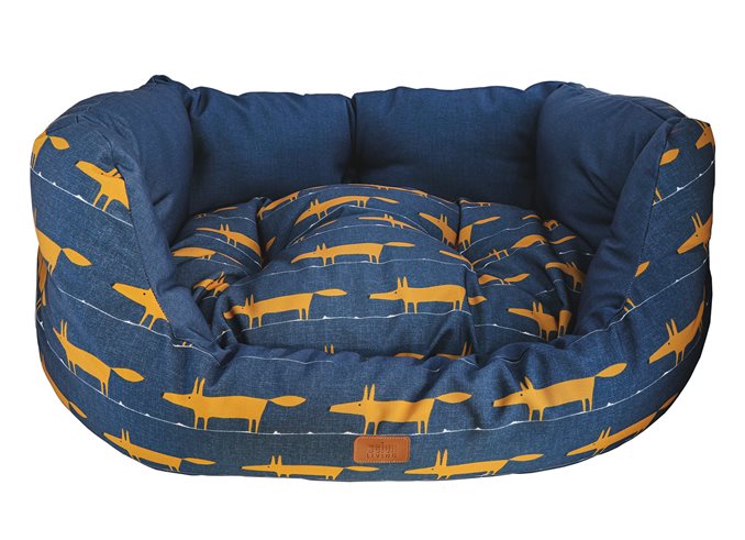 Mr Fox Pet Bed Midnight - Large